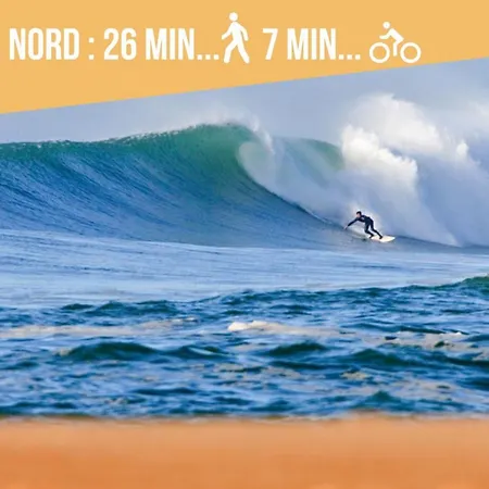* Hossegor * 100m * Vue Sur Les Pins *surf Lägenhet Soorts-Hossegor